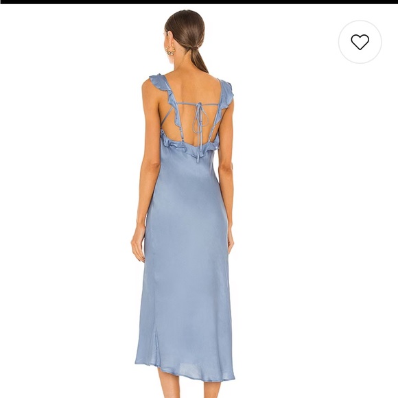 COPY - ASTR the Label Rina Dress in Periwinkle - Picture 3 of 9